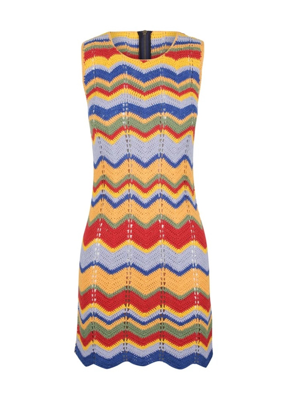 All That Remains Limited Edition Juni Chevron Knit Dress